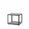 Clearance Cane-line Level sidobord Light grey keramik-lava grey