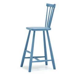 Discount Stolab Lilla Åland barnstol björk 52 cm Gryningsblå