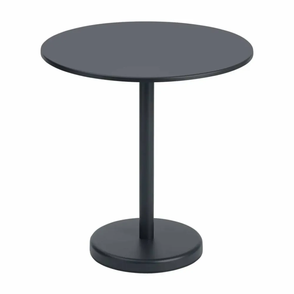 Muuto Linear Steel bord Ø70 cm Black