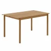 Muuto Linear Steel bord 140x75 cm Burnt orange
