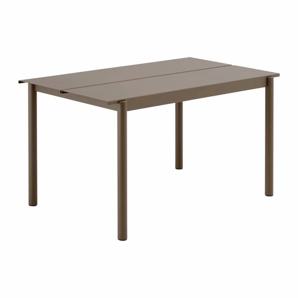 Muuto Linear Steel bord 140x75 cm Taupe
