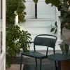 Muuto Linear Steel loungefåtölj Dark green