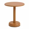 Muuto Linear Steel soffbord Burnt orange Ø42x47 cm
