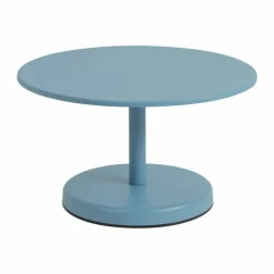 New Muuto Linear Steel soffbord Pale blue Ø70x40 cm