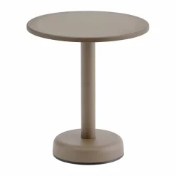 Sale Muuto Linear Steel soffbord Taupe Ø42x47 cm