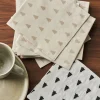 Scandi Essentials Linen trees servett 33x33 cm 20-pack Sand
