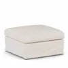 1898 Linnevik fotpall Caleido Beige 9600-vitoljad ek med kappa