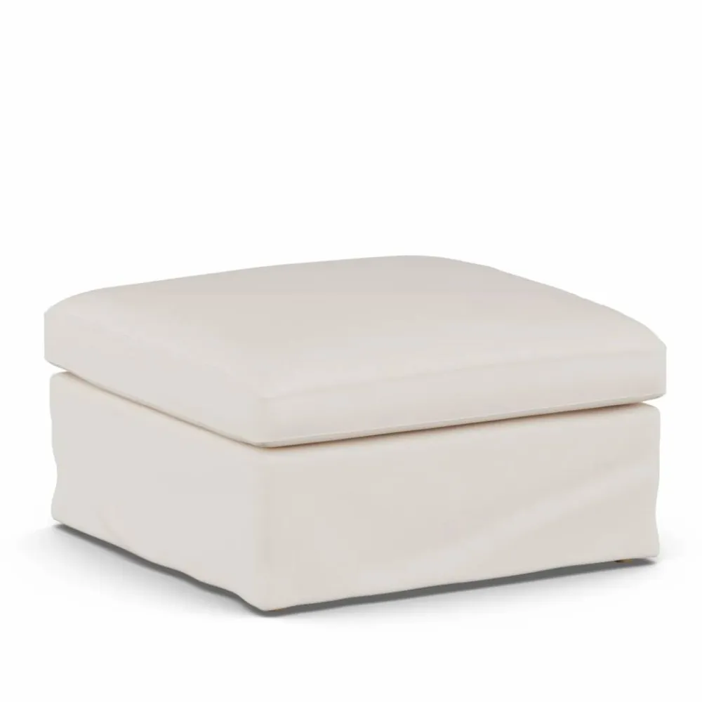1898 Linnevik fotpall Caleido Beige 9600-vitoljad ek med kappa