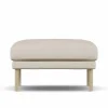 Outlet 1898 Linnevik fotpall Same Beige 6670-vitoljad ek
