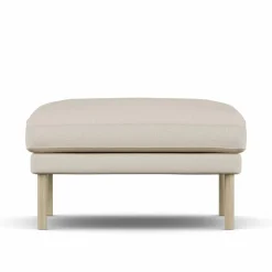 Outlet 1898 Linnevik fotpall Same Beige 6670-vitoljad ek