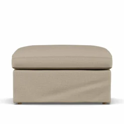Discount 1898 Linnevik fotpall Same Sand 6672-vitoljad ek med kappa