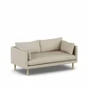 1898 Linnevik soffa Bern Beige 0341-vitoljad ek 2-sits