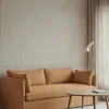 Outlet 1898 Linnevik soffa Jump Honey 1959-vitoljad ek 2-sits med kappa