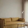 Sale 1898 Linnevik soffa Luiza Mustard 3972-vitoljad ek 4-sits med kappa