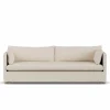 Outlet 1898 Linnevik soffa Same Beige 6670-vitoljad ek 4-sits med kappa
