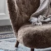 Outlet &Tradition Little Petra VB2 soffa Oljad valnöt-Sahara