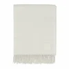 Scandi Living Loom bomullspläd 125x170 cm Birch