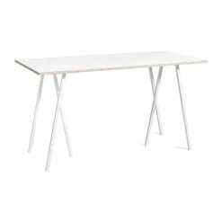 Hot HAY Loop Stand incl. support barbord 87 5x180 cm White-white laminate-plywood