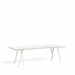 HAY Loop Stand matbord White laminate-white 250 cm