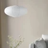 Scandi Living Lucent lampskärm oval Ø40 cm