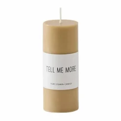Tell Me More Luna stearinljus Honey S Ø4x10 cm