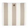 1898 Lunda dyna 42x45 cm Taupe striped