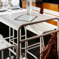 Discount Fermob Luxembourg barbord Clay grey (grå)
