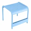 Fermob Luxembourg bord/fotpall Maya blue (blå) small