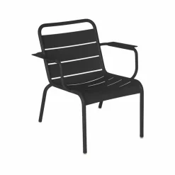 Clearance Fermob Luxembourg loungefåtölj Anthracite (grå)