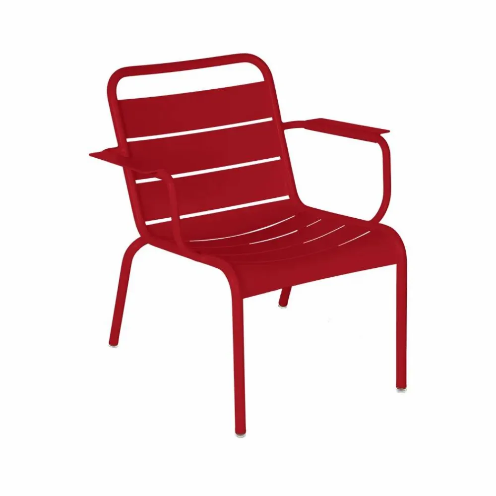 Sale Fermob Luxembourg loungefåtölj Chili (röd)