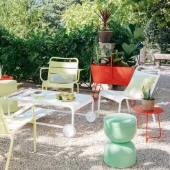Online Fermob Luxembourg loungestol Frosted lemon (gul)