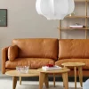 1898 Lyckeby soffbord Ø45x44 cm Naturlackad ek