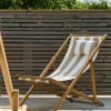 Outlet 1898 Lyckesand solstol Teak-beige