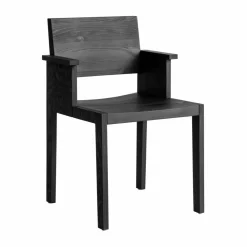 Sale Vaarnii 016 Maasto Dining Armchair karmstol Svartbetsad furu
