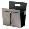 LIND DNA Magazine Holder Hippo M Anthracite-grey