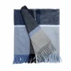 Online Elvang Denmark Manhattan pläd steel blue-dusty ocean