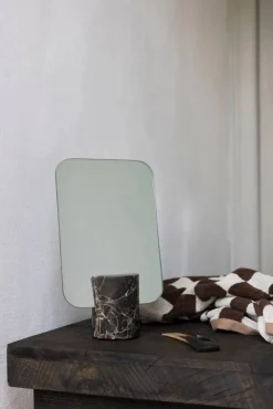 Mette Ditmer Marble bordsspegel Brown 30 cm