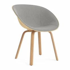 Normann Copenhagen Mat Armchair karmstol framsideklädd Remix 133-hemp-beech