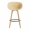 Normann Copenhagen Mat Bar Armchair karmstol 75 cm Hemp-beech-black steel