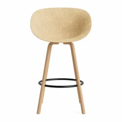 Normann Copenhagen Mat Bar Armchair karmstol 75 cm Hemp-beech-black steel