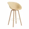 Normann Copenhagen Mat Bar Armchair karmstol 75 cm Hemp-beech-cream steel