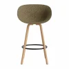 Best Normann Copenhagen Mat Bar Armchair karmstol 75 cm Seaweed-beech-black steel