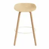 Normann Copenhagen Mat Barstool barpall 75 cm Hemp-beech-cream steel