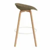 Discount Normann Copenhagen Mat Barstool barpall 75 cm Seaweed-beech-cream steel