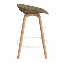 Outlet Normann Copenhagen Mat Barstool barpall 65 cm Seaweed-beech-cream steel