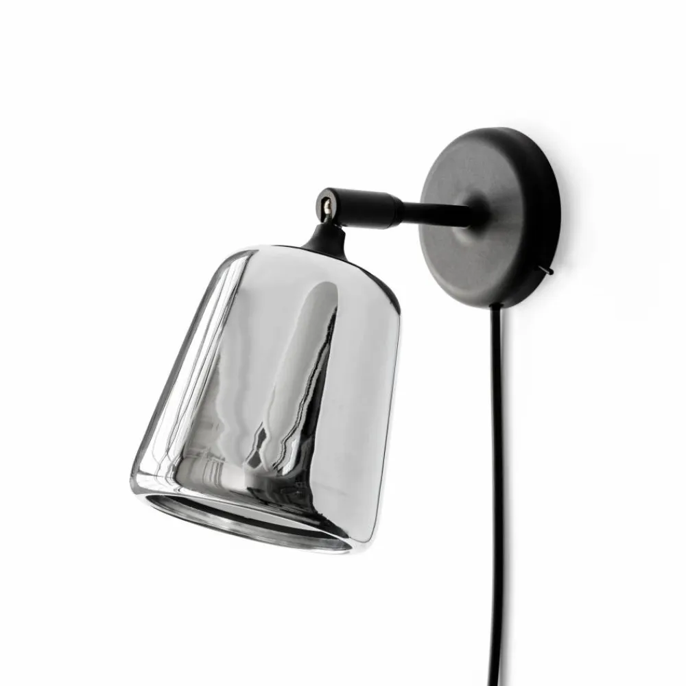 New New Works Material vägglampa Stainless steel