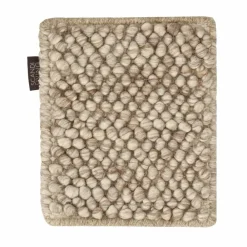 Discount Material Samples Mattprov Flock ullmatta Beige