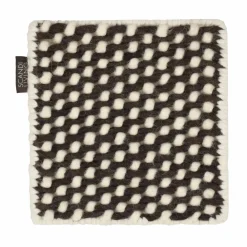 Material Samples Mattprov Hill ullmatta Vit-brun
