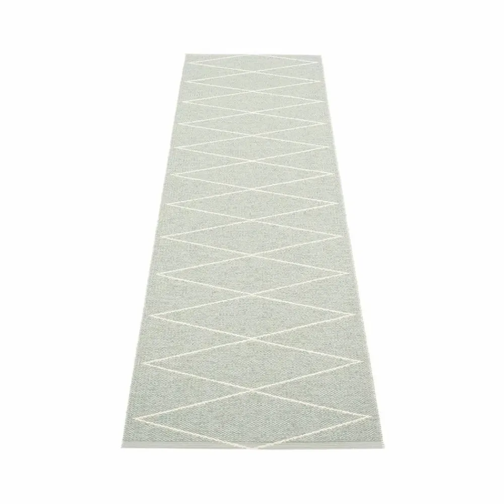 Pappelina Max gångmatta sage/vanilla 70x320 cm