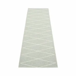 Hot Pappelina Max gångmatta sage/vanilla 70x240 cm